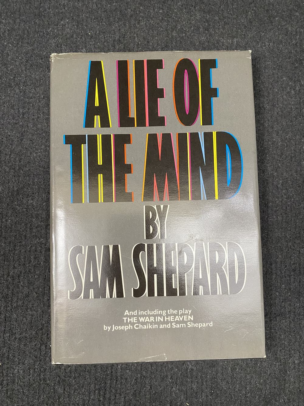 A Lie of the Mind, photograph of this copy