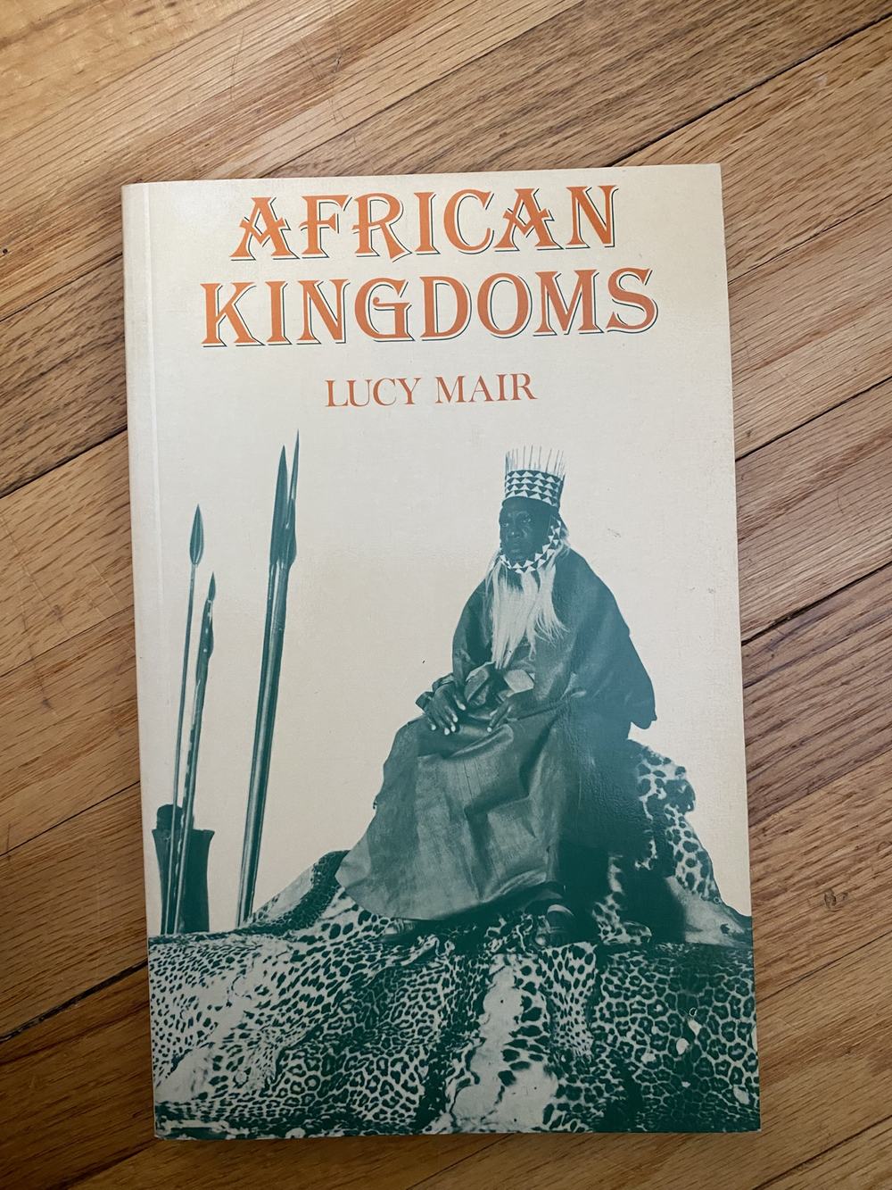 African Kingdoms, photograph of this copy