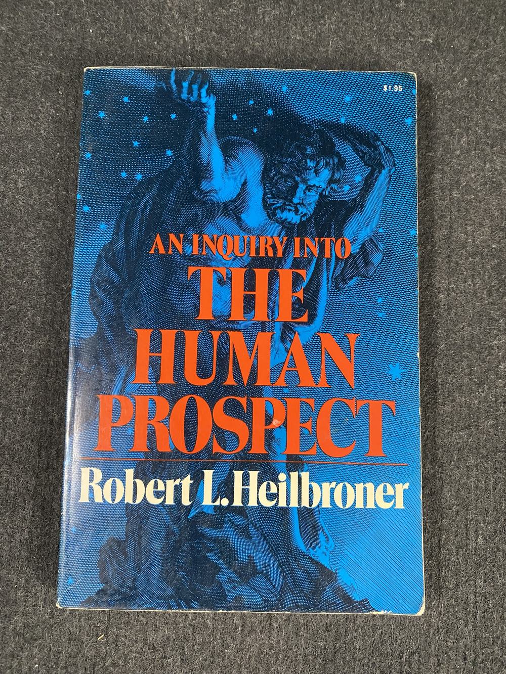 An Inquiry Into the Human Prospect, photograph of this copy