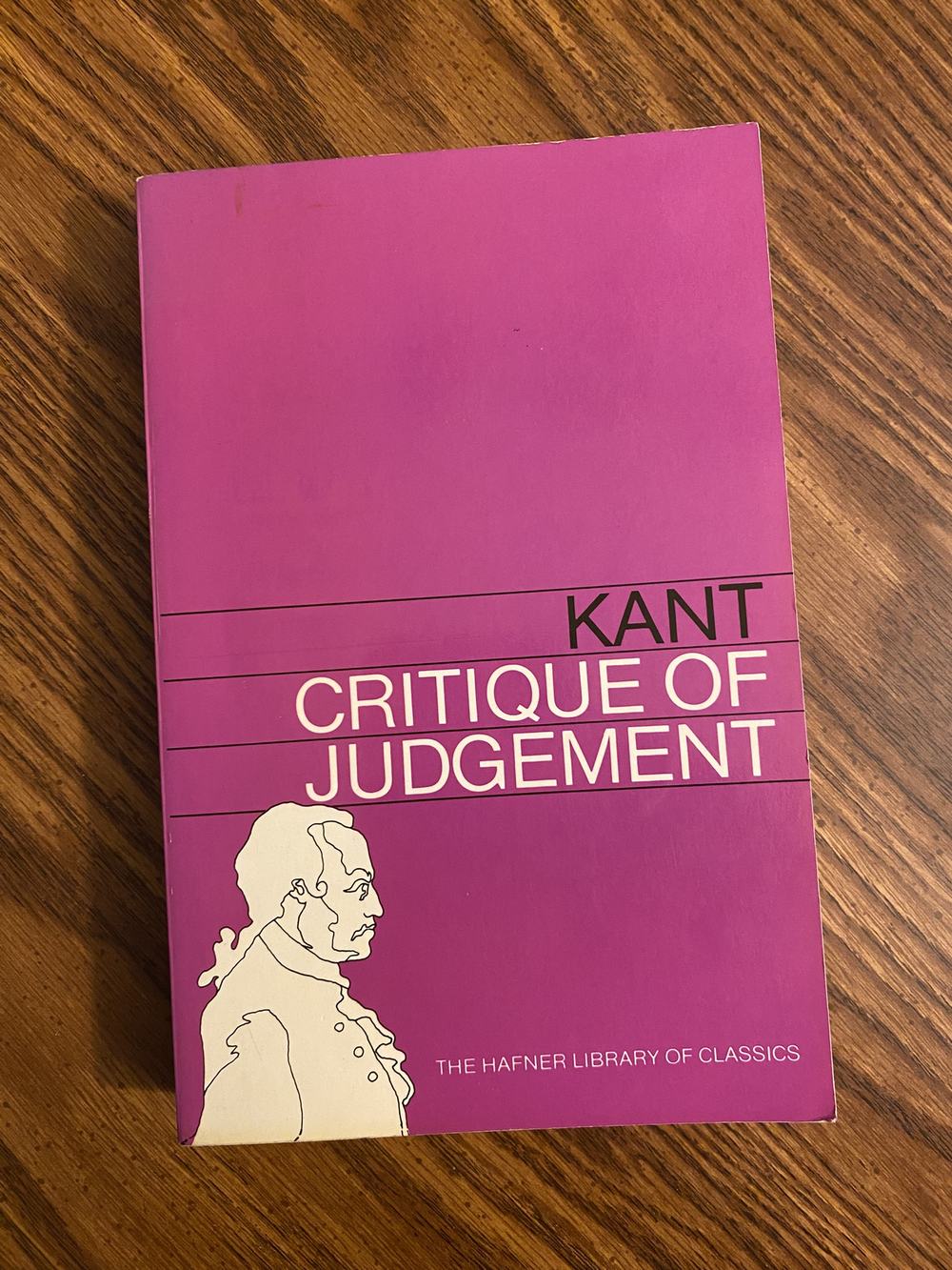 Critique of Judgement (Hafner Library of Classics), photo 1 of 3