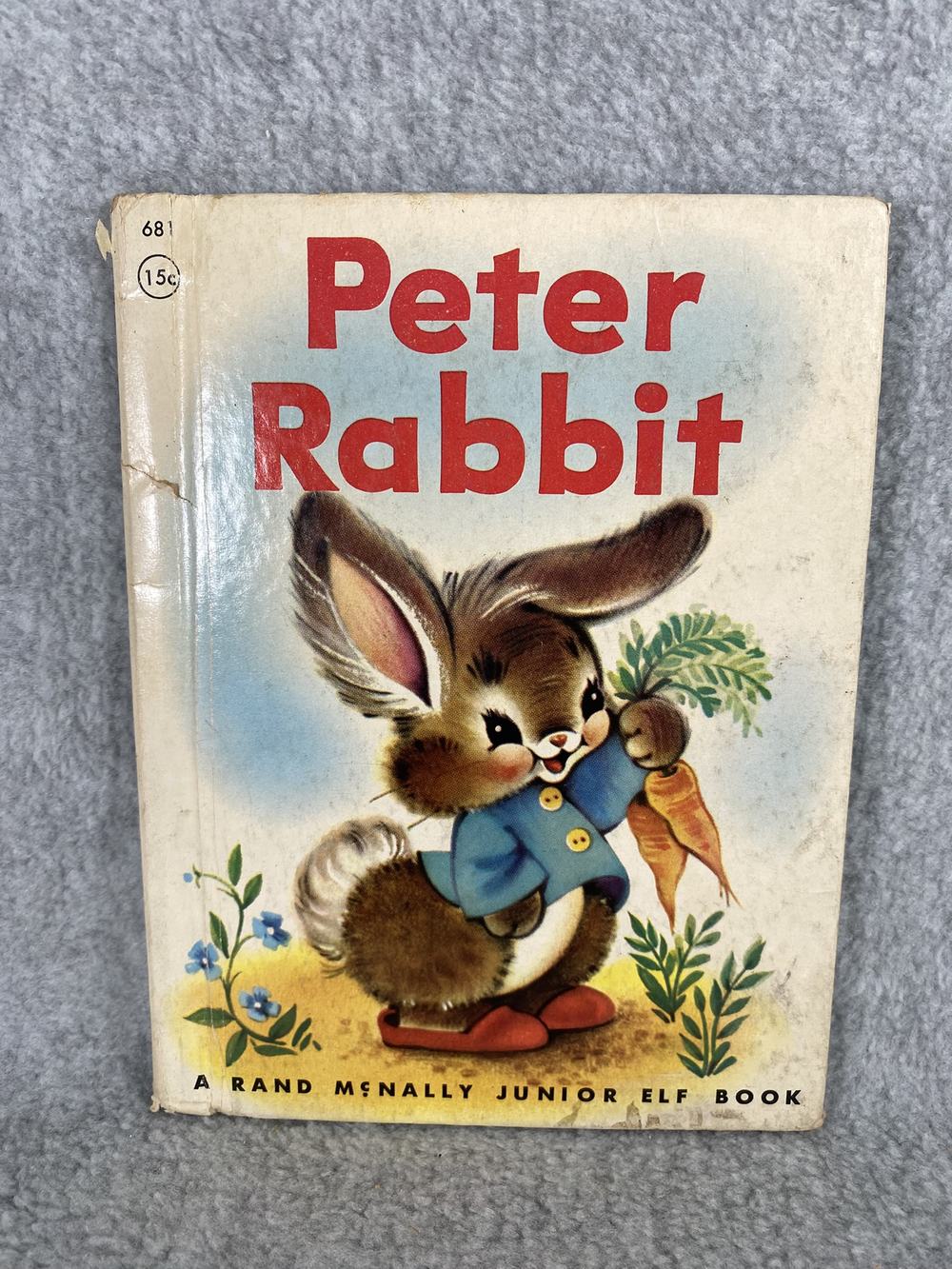 Peter Rabbit (Rand McNally Junior Elf Books, No. 681), photo 1 of 12