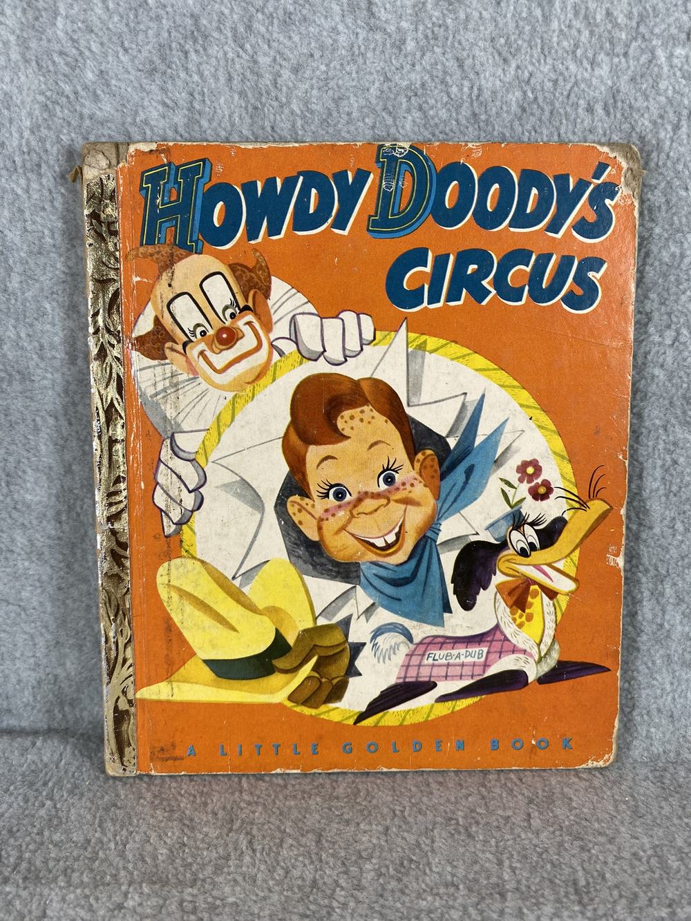 Howdy Doody's Circus (Little Golden Book), photo 1 of 18