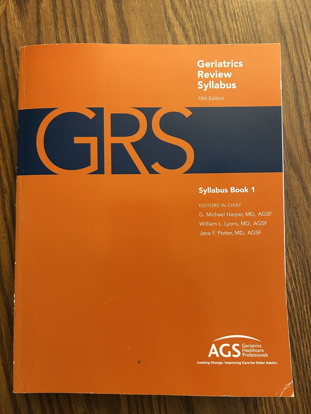 GRS Geriatrics Review Syllabus, photo 1 of 6