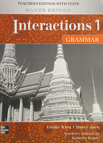 Interactions 1 Grammar Teachers Manual (publisher cover image)