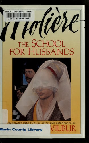 School For Husbands and Sganarelle, or The Imaginary Cuckold, by Moliere (publisher cover image)