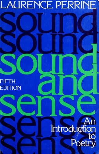 Perrine's Sound and Sense: An Introduction to Poetry (publisher cover image)