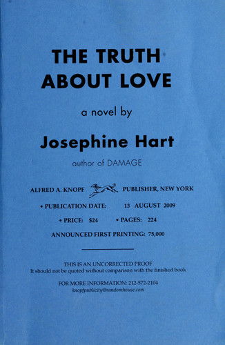 The Truth about Love A Novel (publisher cover image)