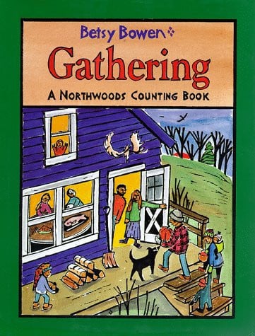 Gathering A Northwoods Counting Book (publisher cover image)