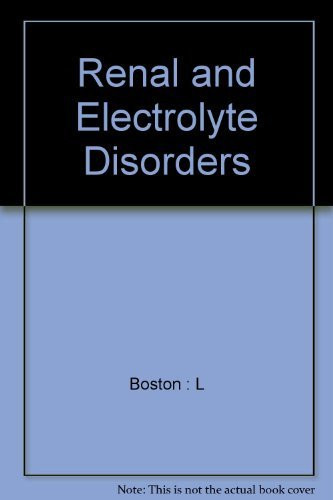 Renal and electrolyte disorders (publisher cover image)