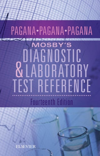 Mosby's Diagnostic and Laboratory Test Reference (publisher cover image)