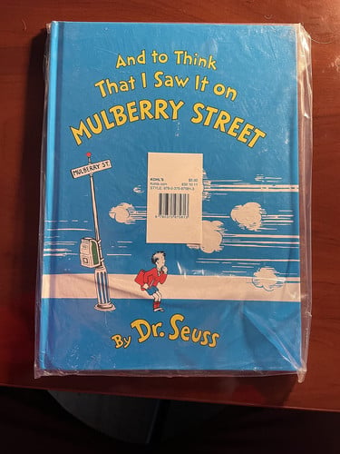 And to Think That I Saw It on Mulberry Street (publisher cover image)