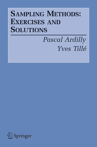 Sampling Methods: Exercises and Solutions (publisher cover image)