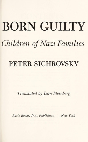 Born Guilty (publisher cover image)