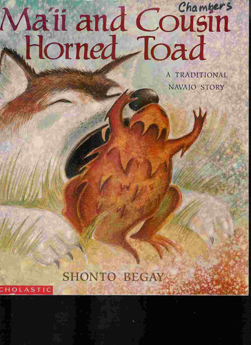 Ma'ii and Cousin Horned Toad A Traditional Navajo Story (publisher cover image)