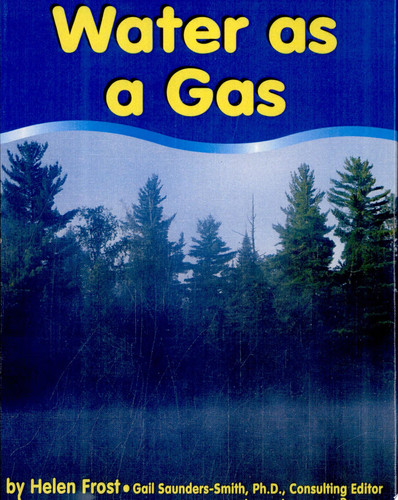 Water as a Gas (publisher cover image)