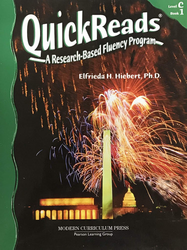 Modern Curriculum Press Quickreads Level C Book 1 Student Edition 2003c (publisher cover image)
