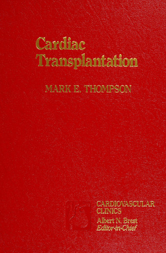 Cardiac Transplantation (publisher cover image)
