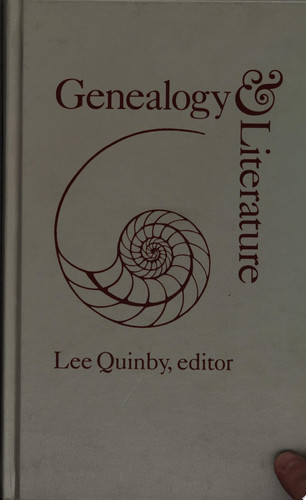 Genealogy And Literature (publisher cover image)