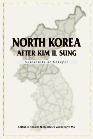 North Korea after Kim Il Sung: Continuity or Change? (Hoover Institution Press Publication) (publisher cover image)