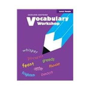Vocabulary Workshop Level Purple (publisher cover image)