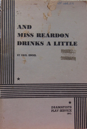And Miss Reardon Drinks a Little (publisher cover image)