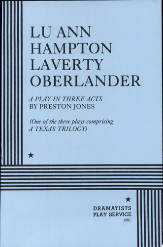 Lu Ann, Hampton, Laverty, Oberlander : A play in three acts (publisher cover image)