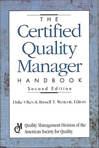 The Certified Quality Manager Handbook (publisher cover image)