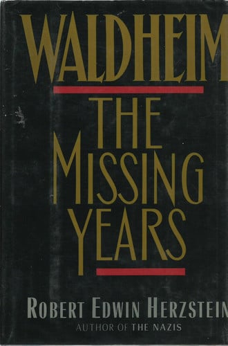 Waldheim The Missing Years (publisher cover image)