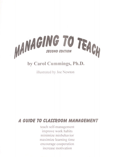 Managing to Teach (publisher cover image)