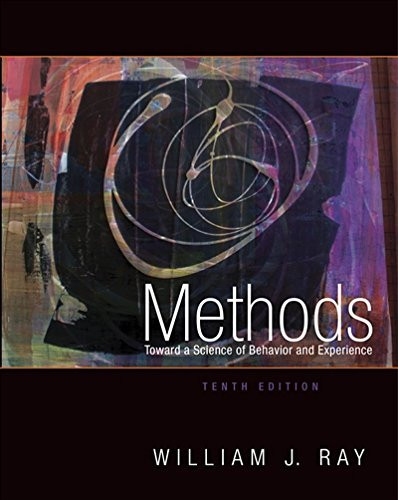 Methods Toward a Science of Behavior and Experience (publisher cover image)