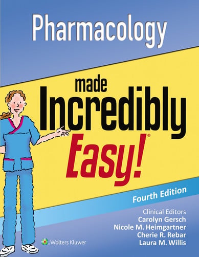 Pharmacology Made Incredibly Easy! (publisher cover image)