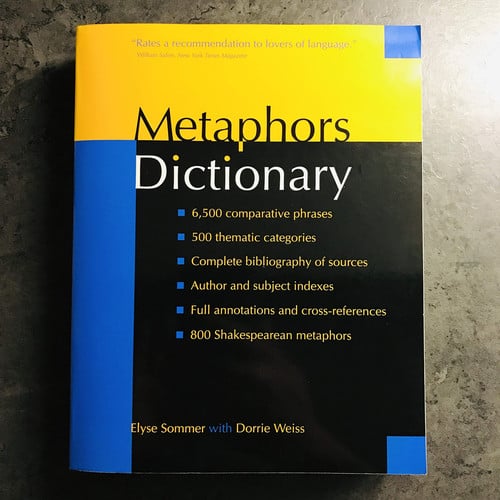 Metaphors Dictionary (publisher cover image)